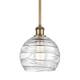Option Clear Deco Swirl / Brushed Brass