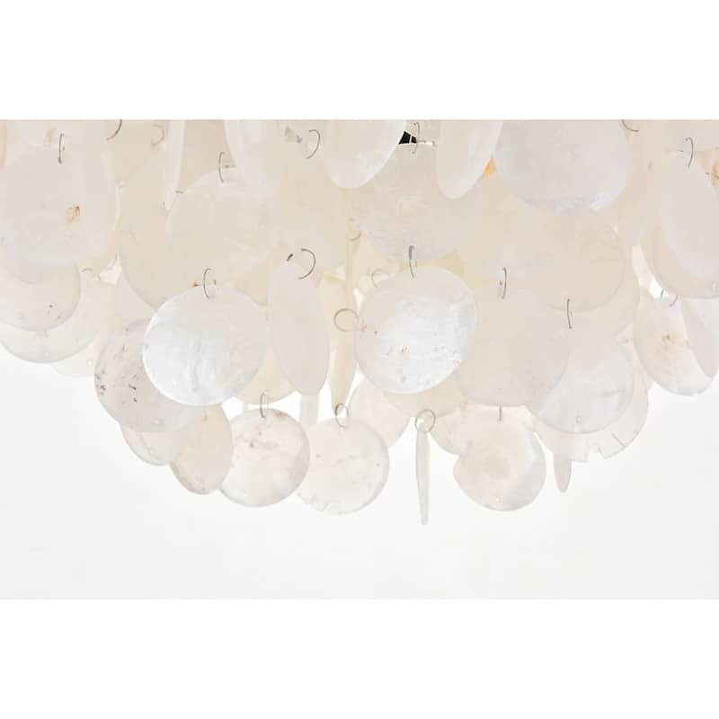 Selene 4-light Brass Ceiling Pendant Chandelier