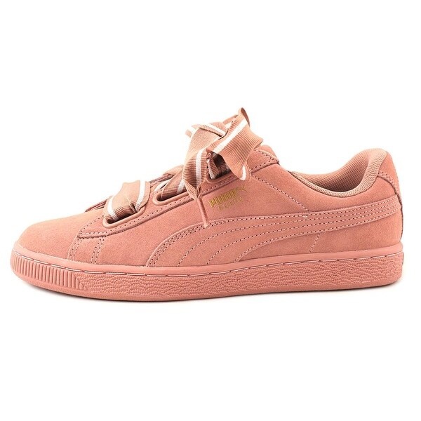 pink satin pumas