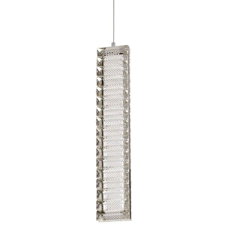 Nuvo Lighting 62/2445 Nova 3" Wide Mini LED Pendant - Polished Nickel
