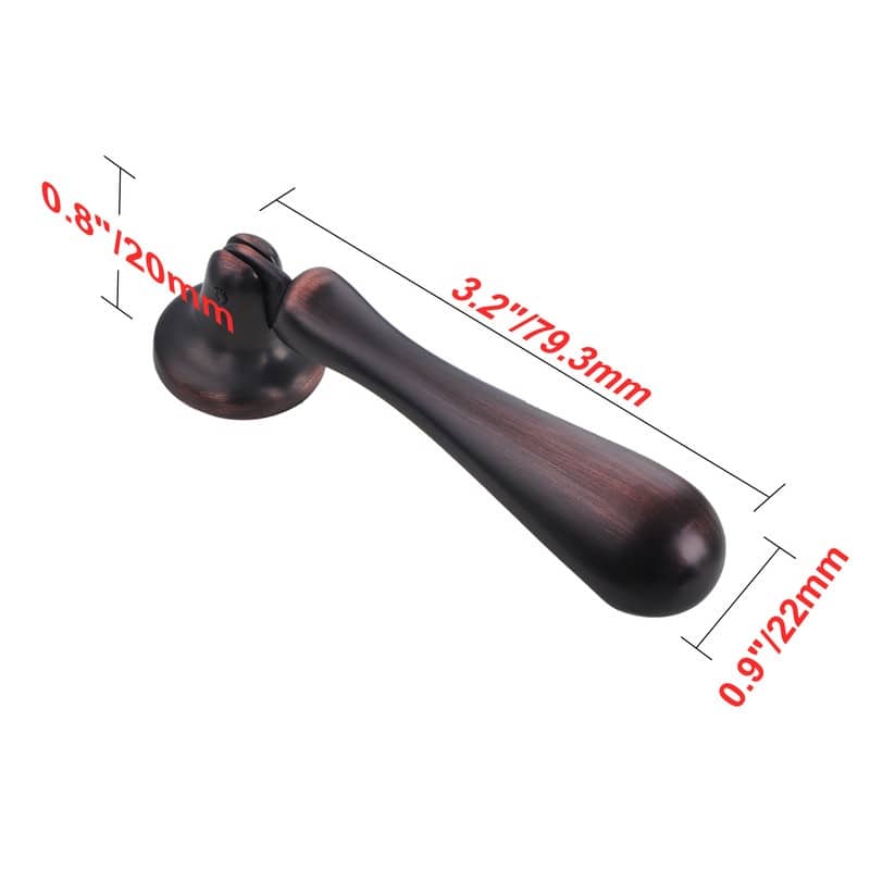 Utopia Alley Danbury Cabinet Ring Pull Knob - Vintage Cabinet Oil Rubbed Bronze Hardware with Hand, 3.0"