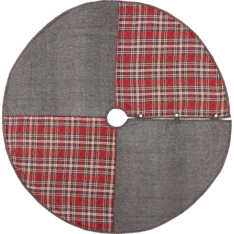 Anderson Patchwork Tree Skirt - 60" Diameter