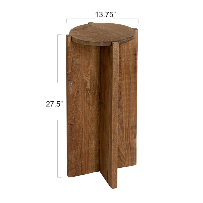 Paulownia Wood Accent Table