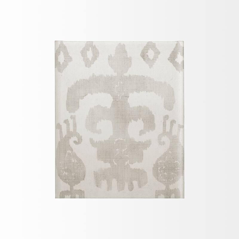 Shadow Ikat III Canvas Art Print