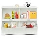 preview thumbnail 9 of 8, Costway Kids Storage Unit Bookshelf Bookcase Toy Organizer Bookshelf