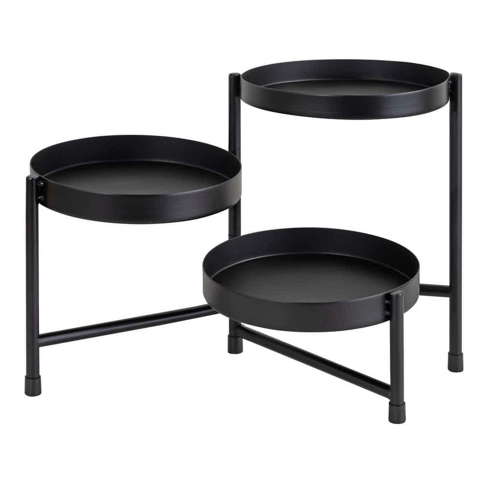 Kate and Laurel Finn Tiered Tabletop Planter - 7.25x7.25x10