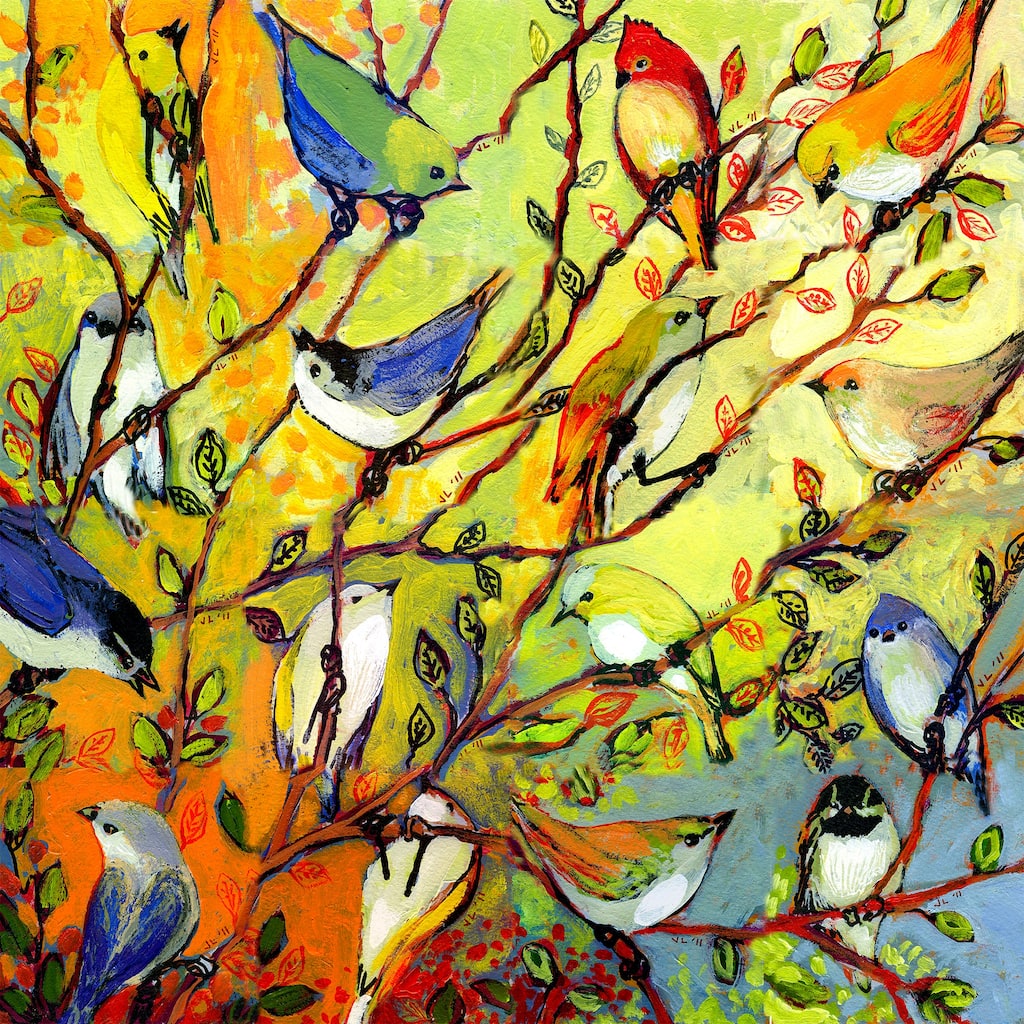 Birds Of A Feather Indoor/Outdoor Art - Multi-color