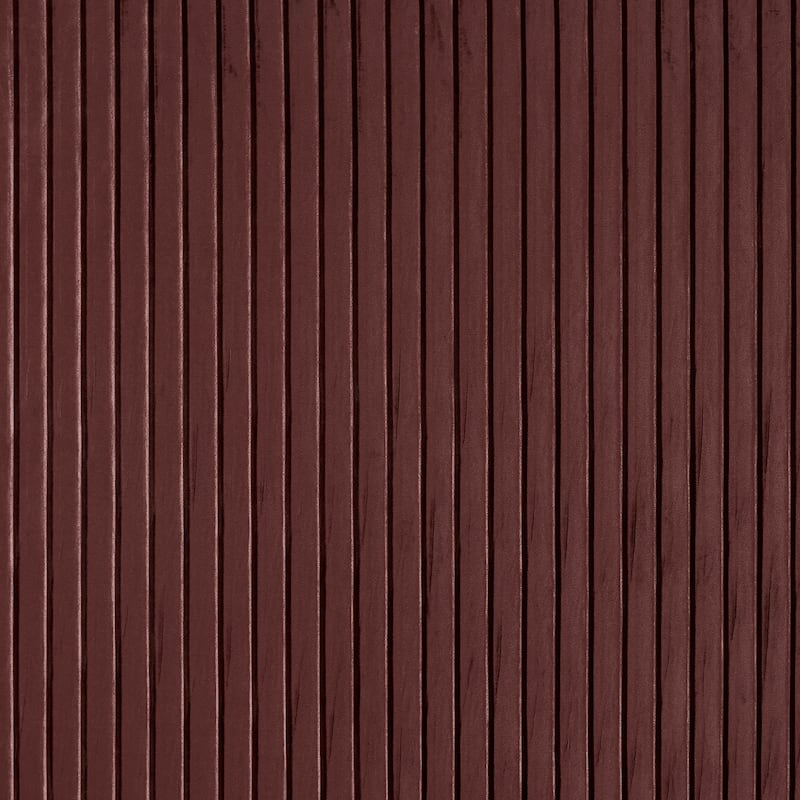 Sun Zero Cascade Pleated Velvet Blackout Grommet 1-Piece Curtain Panel, Single Panel