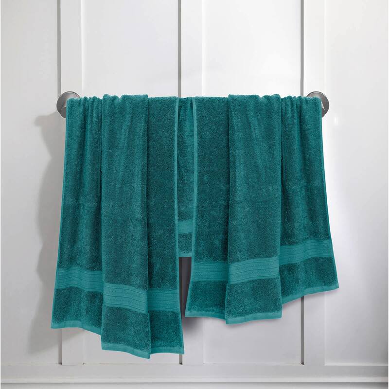 Luxurious Absorbent 650 GSM Combed Cotton 6-piece Towel Set