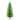 Puleo International 4.5 ft. Pre-lit Green Tinsel Tree