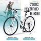 preview thumbnail 13 of 19, Shimano 7 Speed Hybrid Bike Aluminum Alloy Frame C-Brake 700C Road Bike For men women's City Bicycle