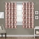 preview thumbnail 39 of 41, ATI Home Kochi Light Filtering Linen Blend Grommet Top Curtain Panel Pair
