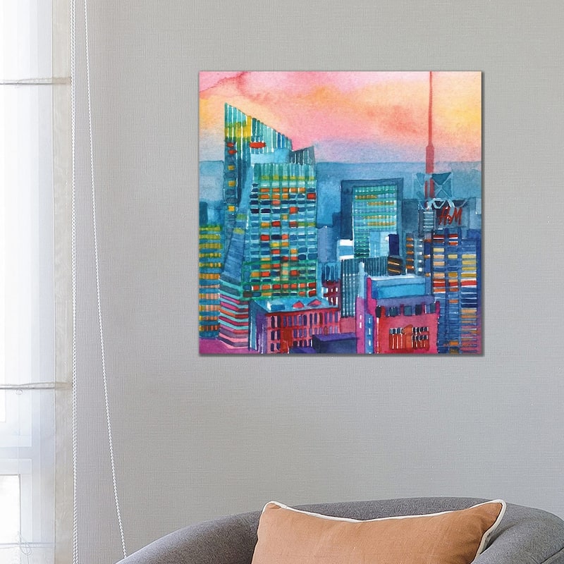 iCanvas "NYC I" by Maja Wronska Canvas Print - 26x26x1.5