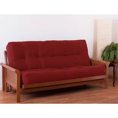 9-inch Thick Twill Futon Mattress (Twin, Full, or Queen)