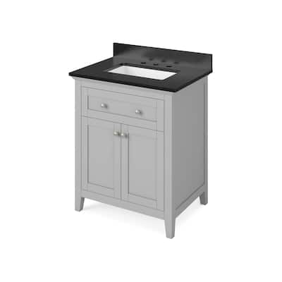 Jeffrey Alexander VKITCHA30-GRANITE Chatham 30" Free Standing Vanity