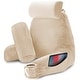 preview thumbnail 68 of 143, Nestl Memory Foam Reading Pillow with Backrest, Arms and Pockets Large - Beige Cream