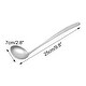 preview thumbnail 2 of 5, Stainless Steel Soup Ladle Spoon Peach Shape Design Kitchen Cookware - 9.8" x 2.8"(L*W)