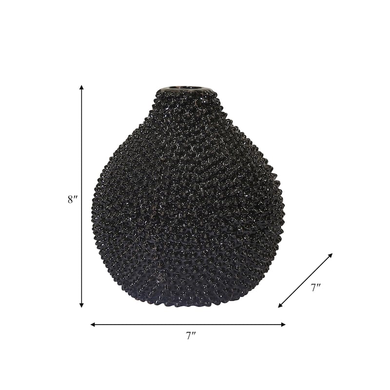 Sagebrook Home Modern Glam Textured Vase