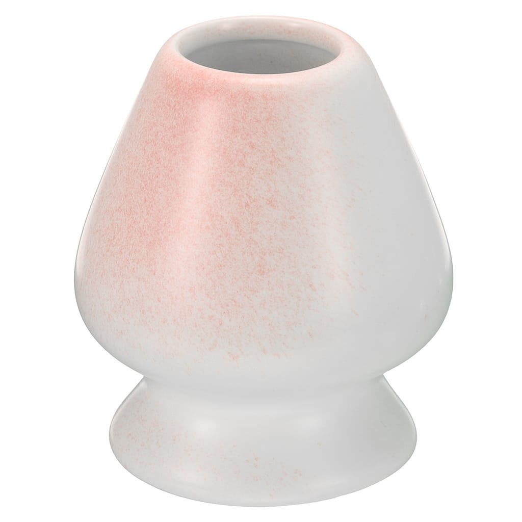 Ceramic Chasen Stand 73mm Matcha Whisk Holder Tea Set Whisks Stand Flowers White - Flowers White