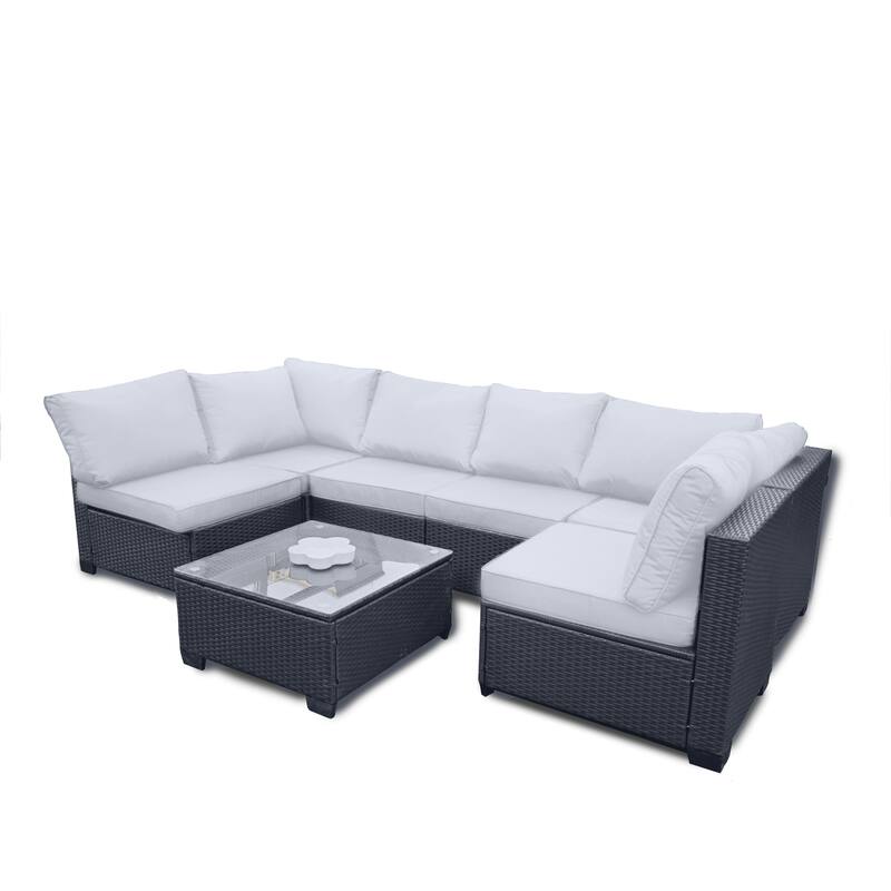 Seven-Piece Sofa Set