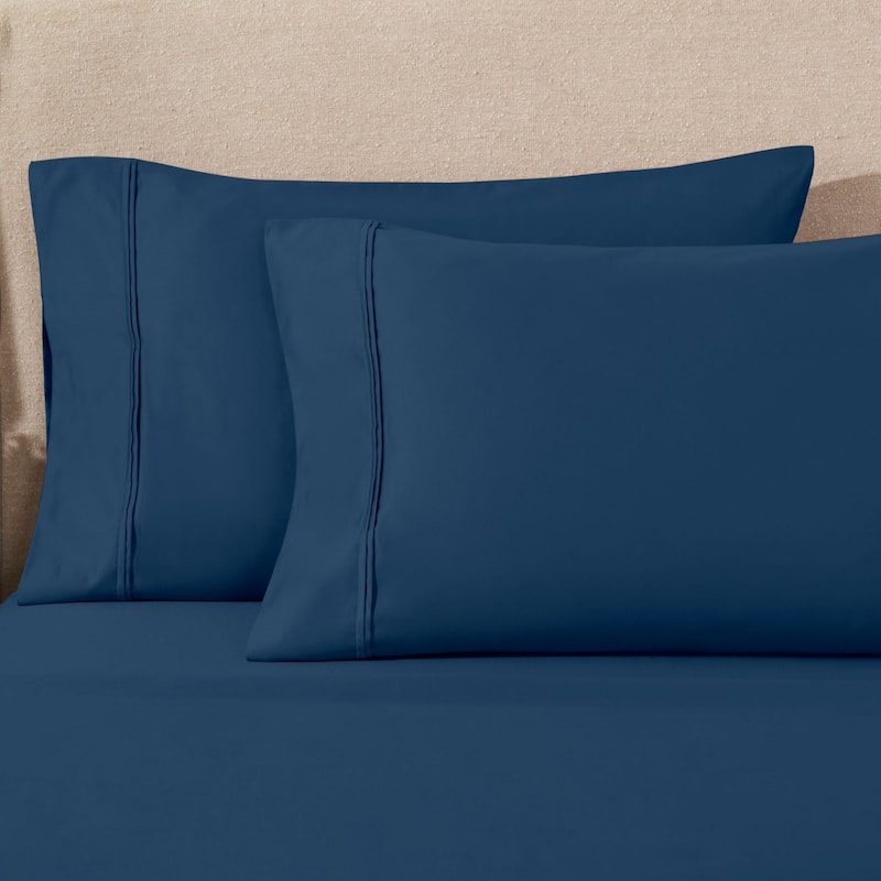 Blue Nile Mills 1200 Thread Count Egyptian Cotton Deep Pocket Sheet Set