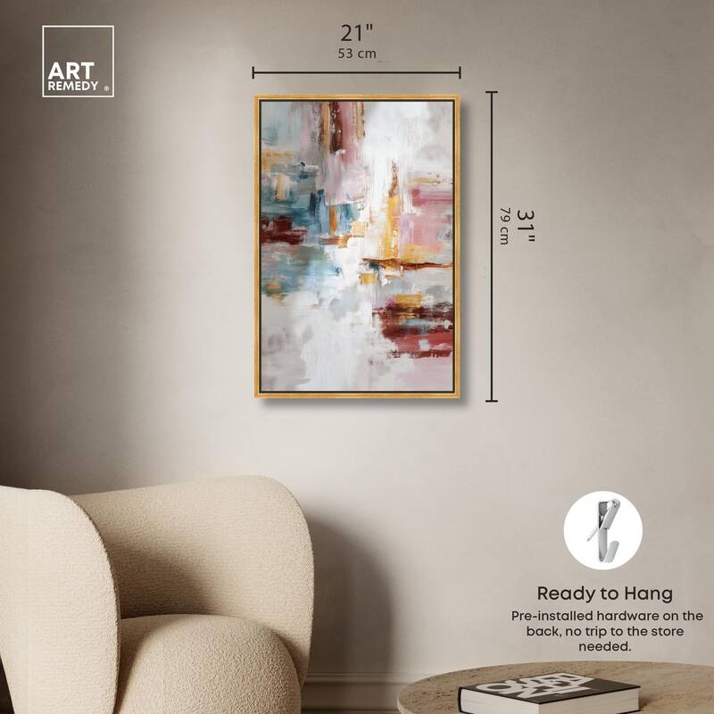Warmth and cool I Canvas by Art Remedy