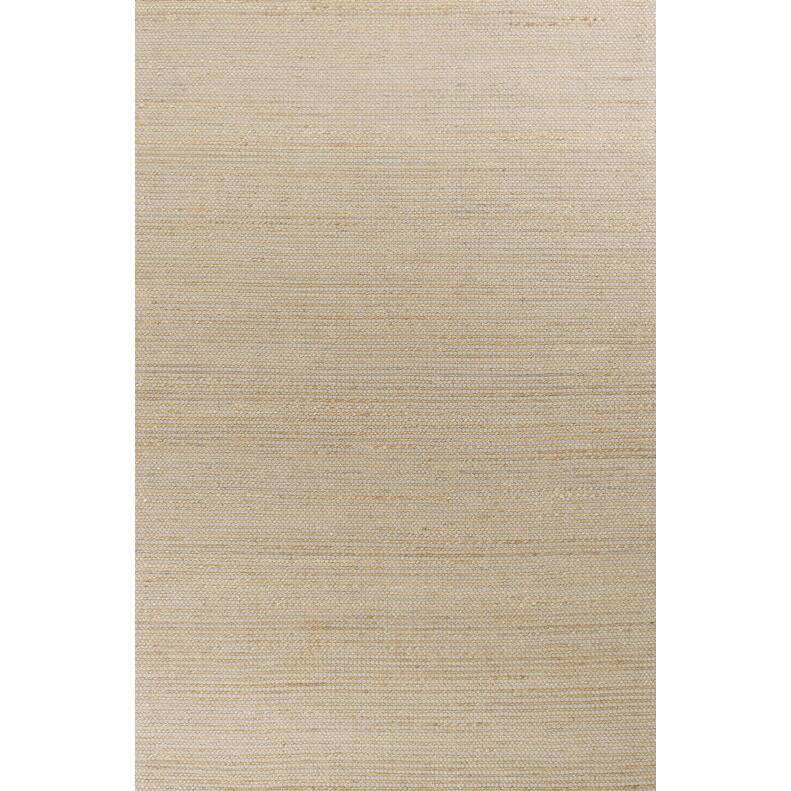 Domani Ivory Handwoven Jute Area Rug - 6'6" x 9'6" - Beige
