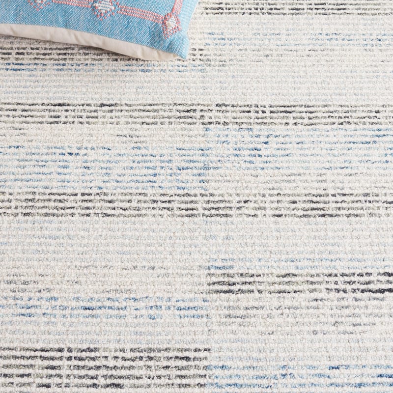 SAFAVIEH Handmade Ebony Rachele Modern & Contemporary Wool Rug