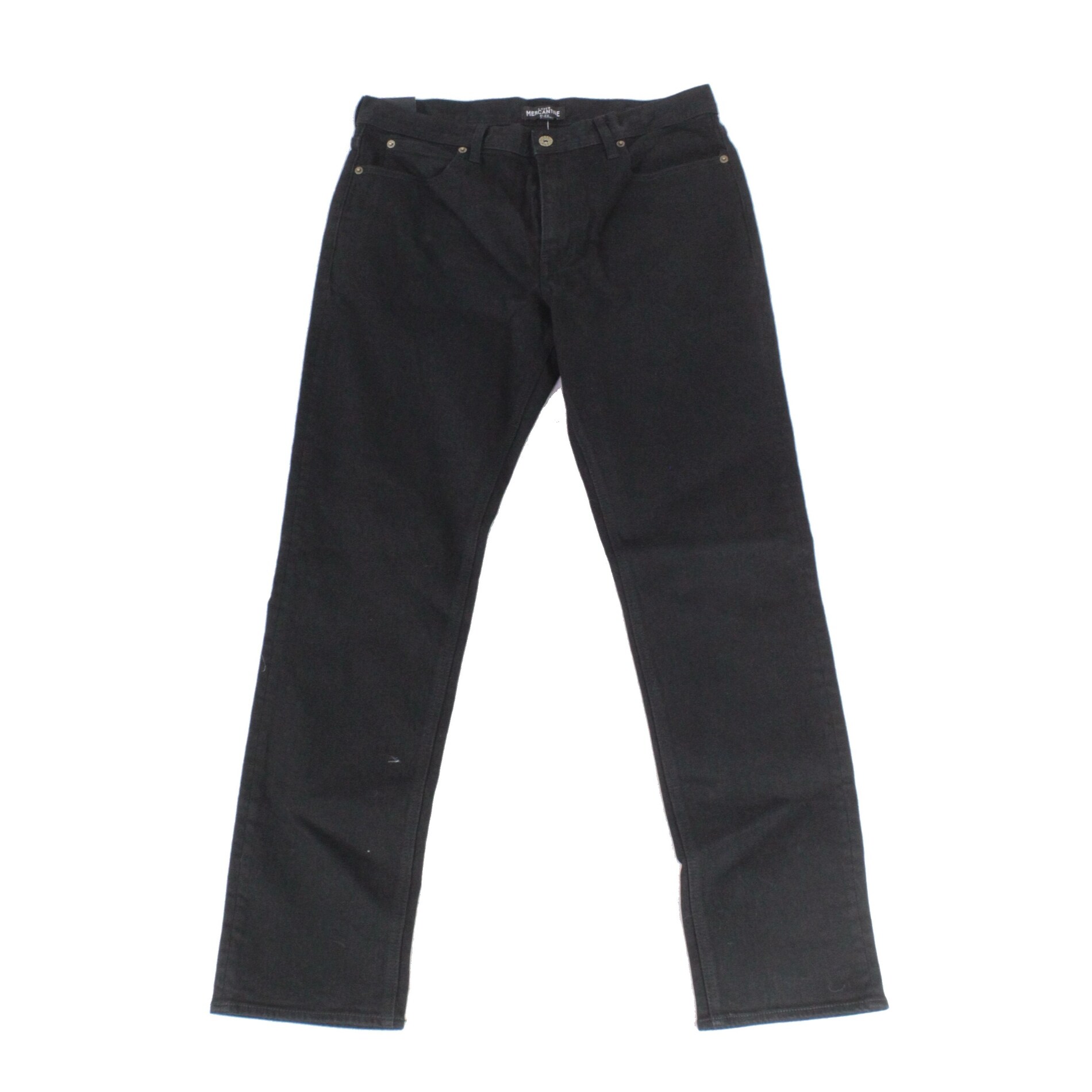 Shop J Crew Mens Jeans Black Size 33x32 Classic Straight Leg