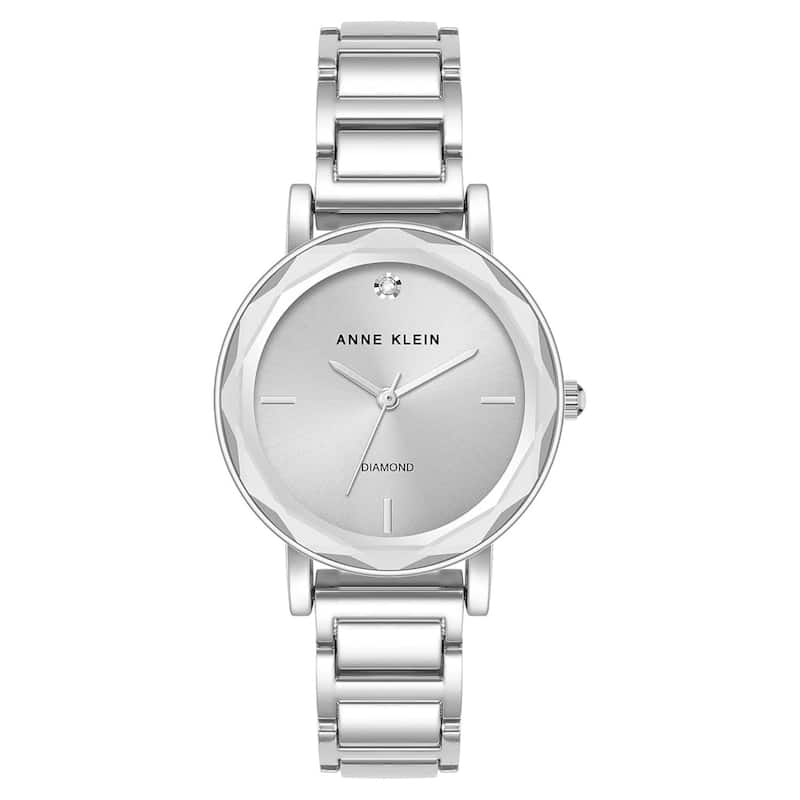 Anne Klein Women's Classic Silver Dial Watch - AK/3967SVSV - One Size