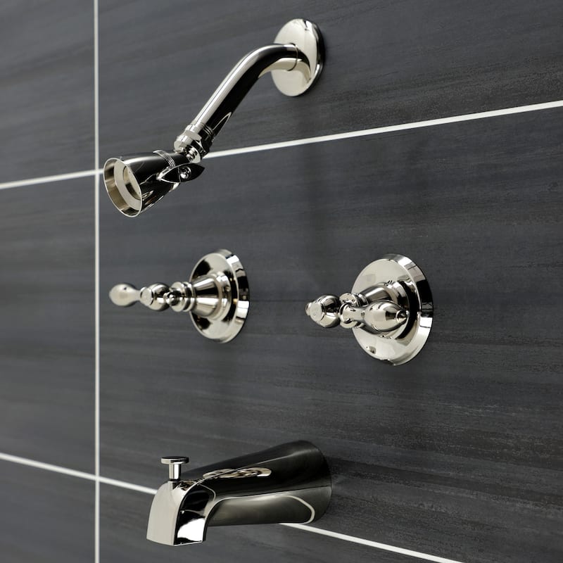 Kingston Brass American Classic Two-Handle Tub and Shower Faucet