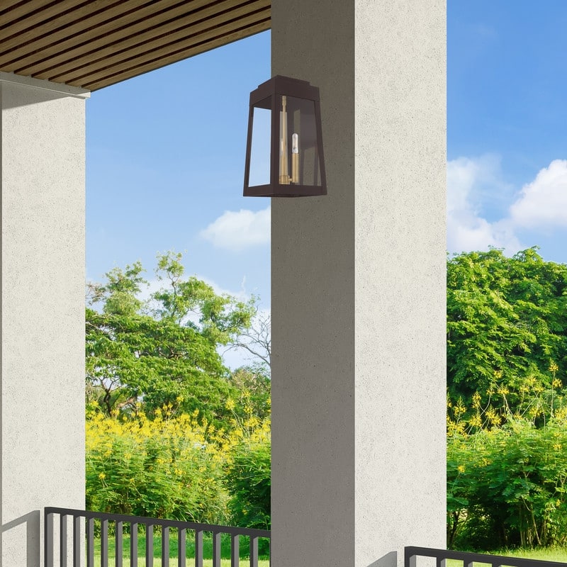 Livex Lighting 3-Light Outdoor Wall Lantern, 20855