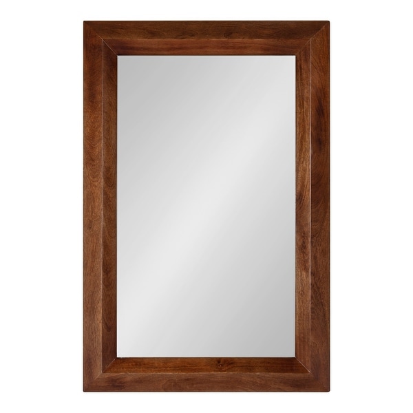 Kate and Laurel Quaid Wood Framed Wall Mirror 24x36 On Sale