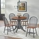 preview thumbnail 5 of 21, Simple Living Carolina 5-piece Farmhouse Solid Wood Dining Set with Leaf