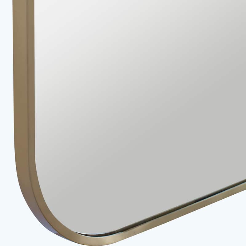 Uttermost Taft Plated Wall Mirror