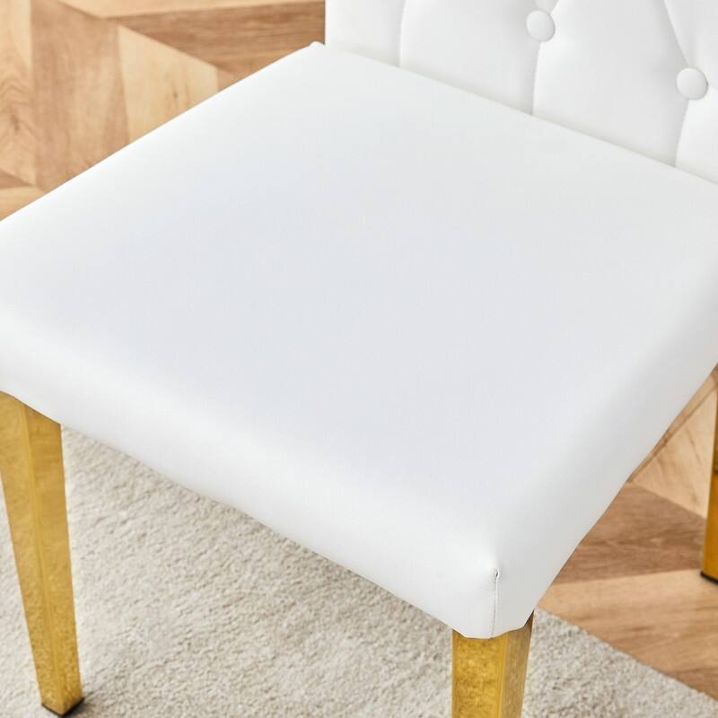 Elegant Armless Dining Chairs – Grid & Buckle Back Design, Blending Vintage Charm with Modern Sophistication‌