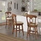 preview thumbnail 1 of 30, Ronda Napoleon Back Wood Swivel Chair