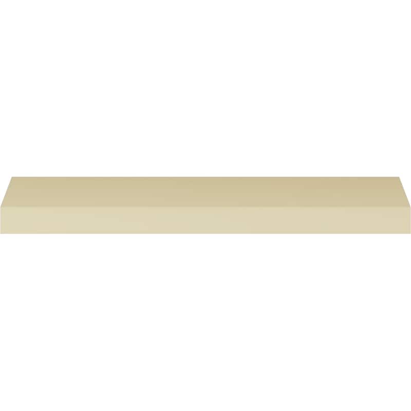 Reece Traditional Smooth Crown Moulding - 2"H x 1 7/8"P x 2 3/4"F x 94 1/2"L