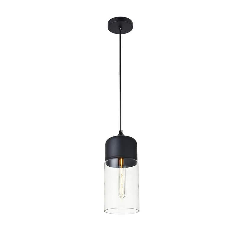 1-Light Pendant with 5 inch Clear Glass