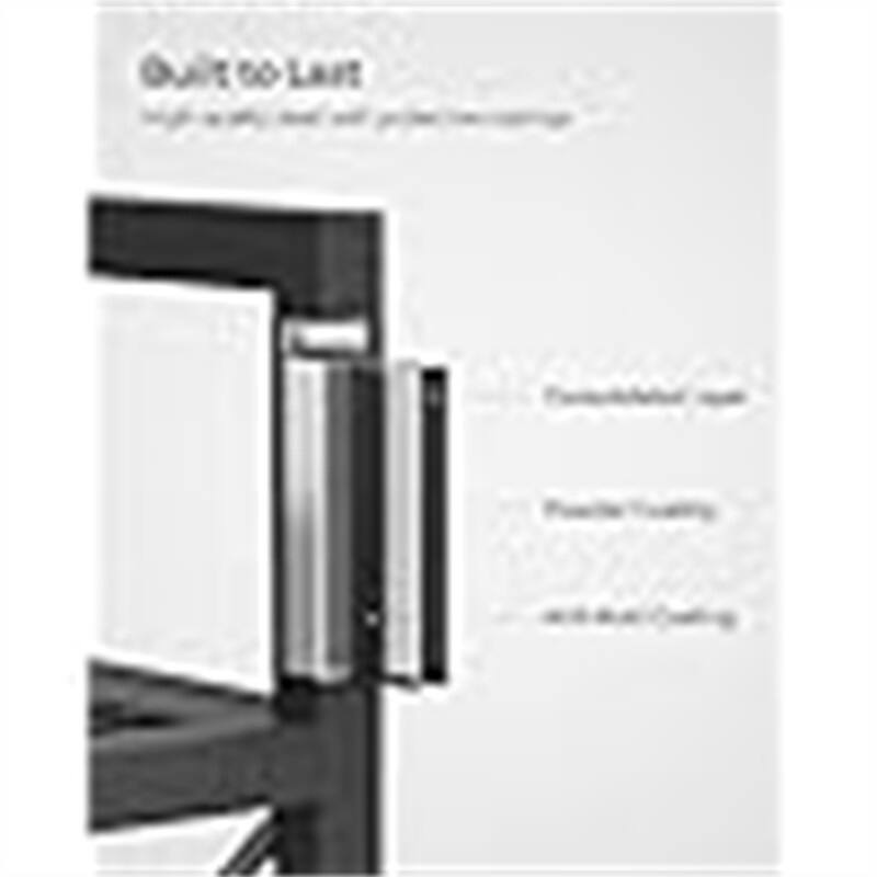 Metal Storage Rack - 12.6"D x 31.5"W x 57.3"H