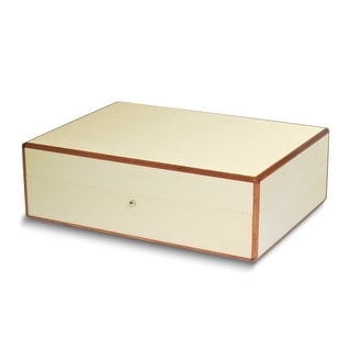 Curata Ivory Shagreen Exterior Wooden Jewelry Box - Bed Bath & Beyond ...