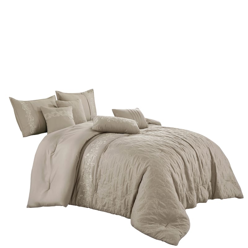 Ujana Luxury 7 Piece Comforter set
