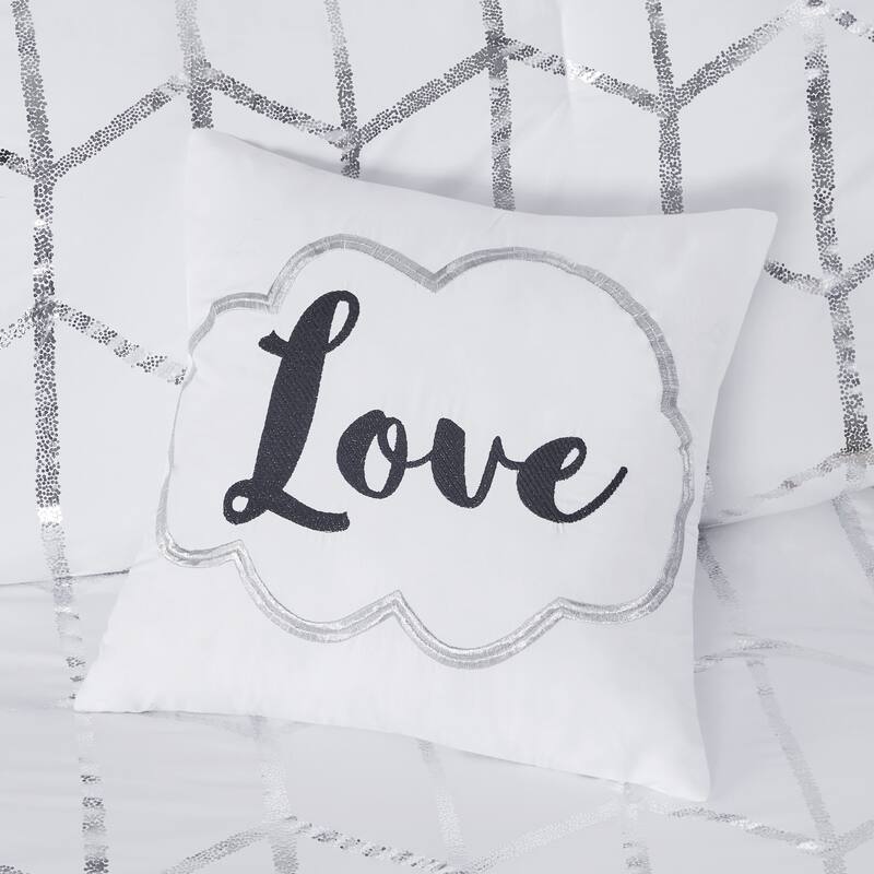 Intelligent Design Khloe 5-pc. Metallic Printed Comforter Set