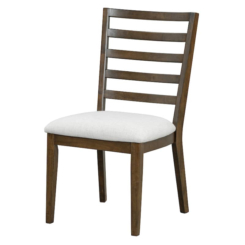 5-Piece Retro Dining Table Set, Extendable Round Table with Removable Leaf