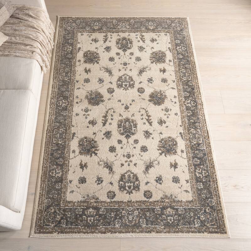 Nuloom Jolie Traditional Medallion Area Rug - 10' x 14' - Beige - Rectangle