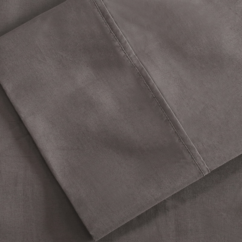 Superior 300TC Flynn Solid Cotton Percale Pillowcase - (Set of 2)