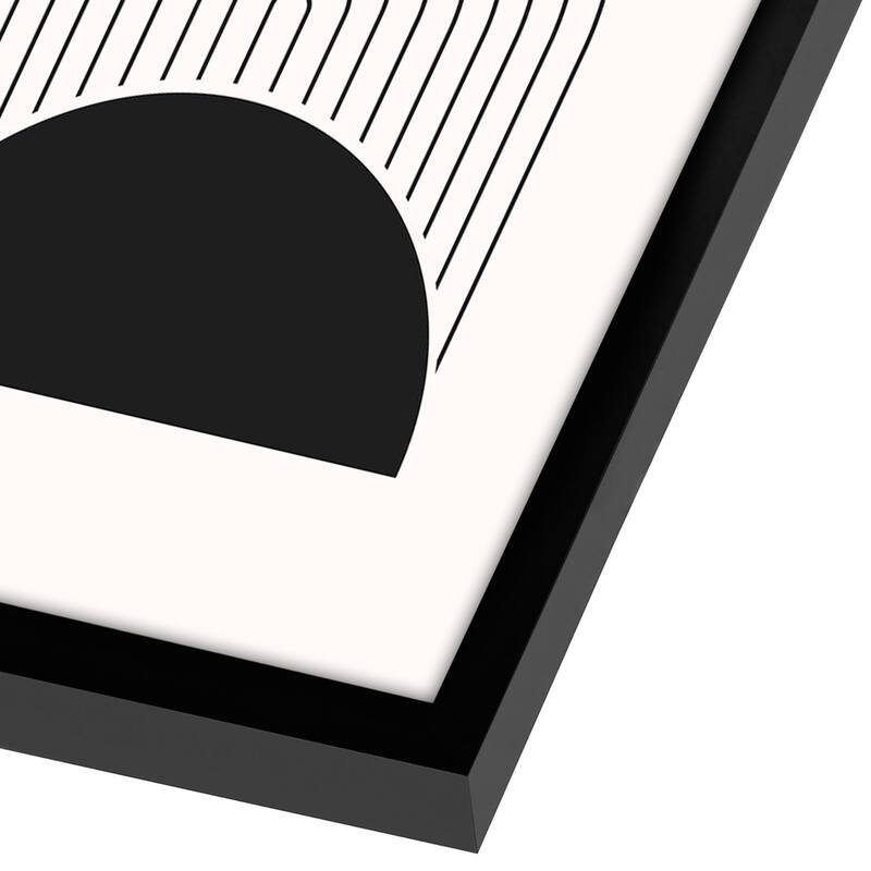 Americanflat 2 Piece 11x14 Unmatted Framed Print Set Minimal Soft