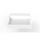 preview thumbnail 147 of 175, Juniper Stone Solid Surface Wall-mounted Vessel Sink