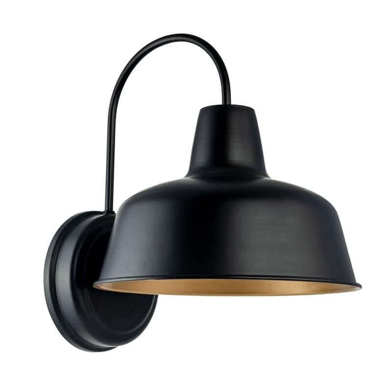 1-Light Outdoor Barn Light With Dark Bronze finish - 8.35"x10.65"x11"
