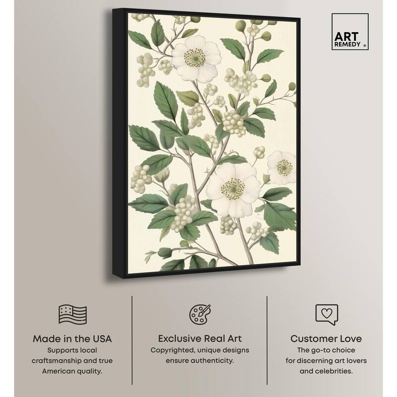 White Cherokee I Canvas by Art Remedy